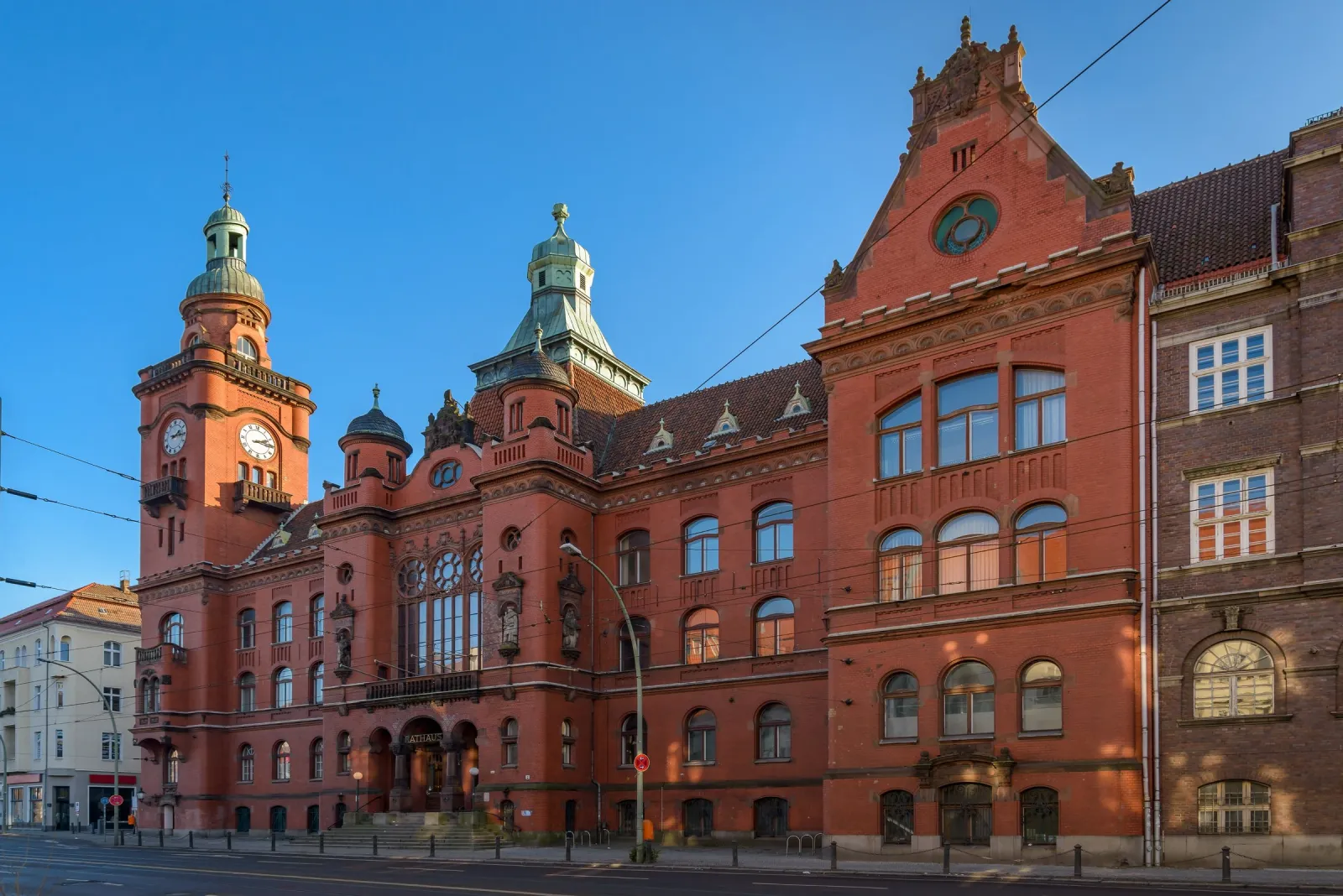 Rathaus Pankow an der Breite Straße